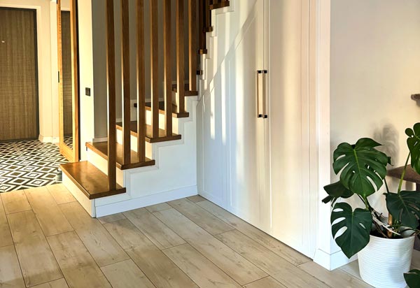 Rangement sous escalier sur mesure Lille Nord